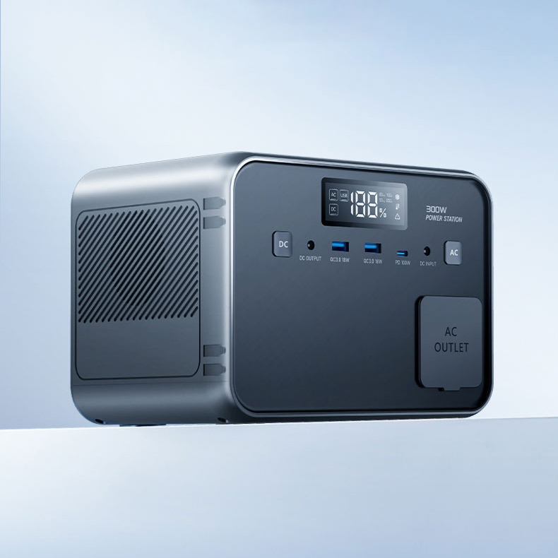 300W LIFEPO4 PORTATBLE POWER STATION